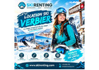 Location ski Verbier con material adecuado para disfrutar de las pistas